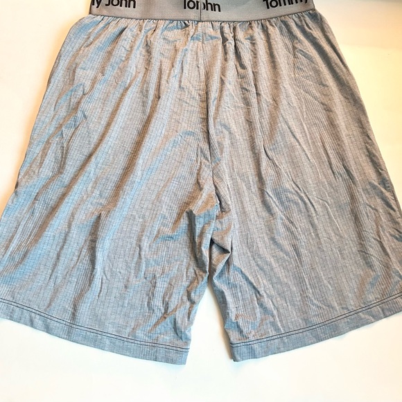 Tommy John Second Skin PJ Shorts Dress Blues Heather Small NWT - Picture 2 of 3